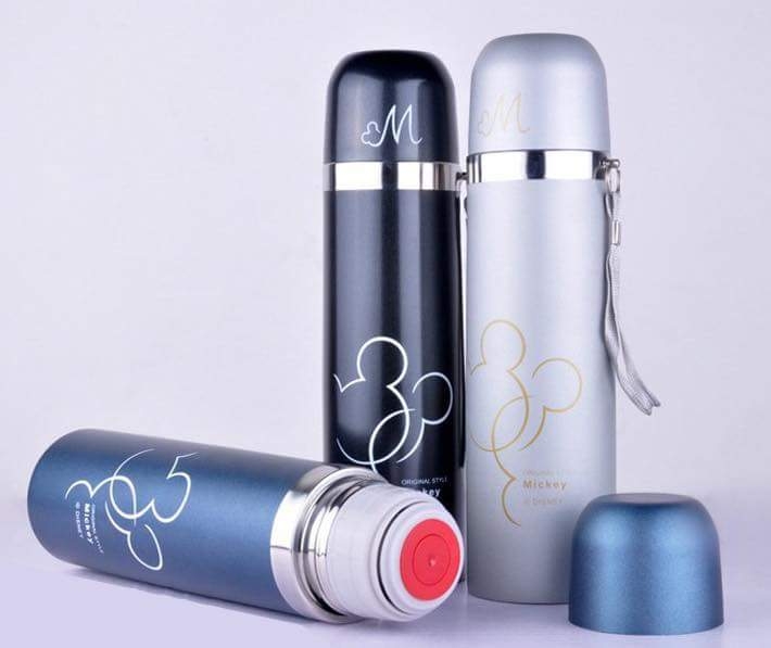 Bình giữ nhiệt 2 lớp inox 500ml tiện dụng