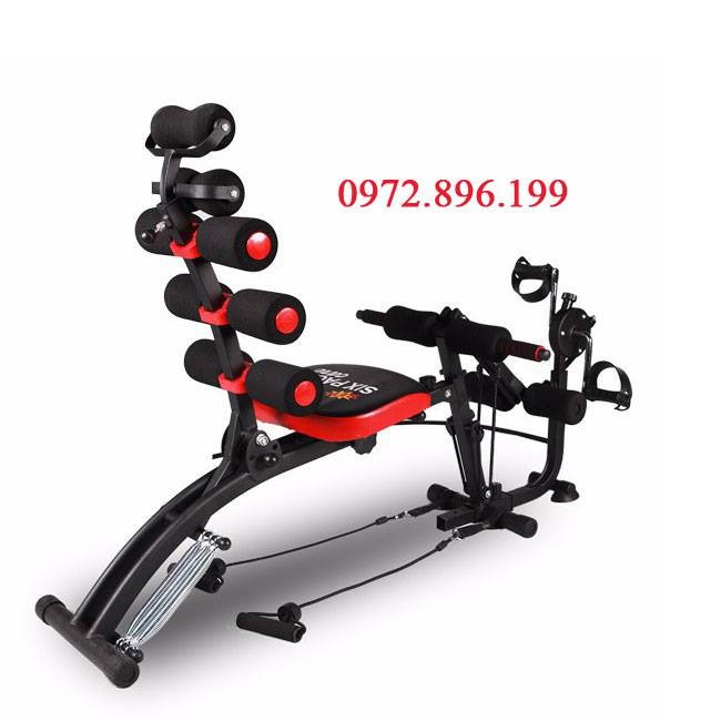 Máy tập cơ bụng New Six Pack Care 2021 có đạp chân