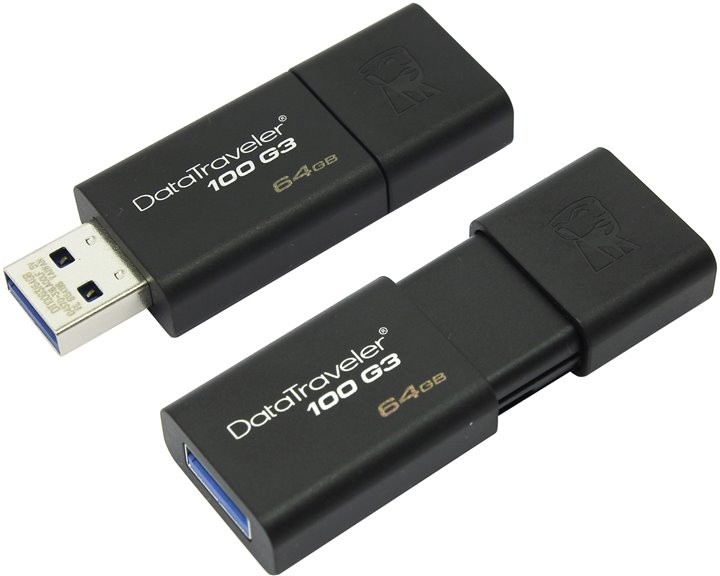 USB 64G 3.0 chính hãng (Mã SP: K INGSTON TRAVELER DT100G3)