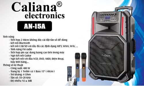 Loa kéo di động Caliana AN-15A