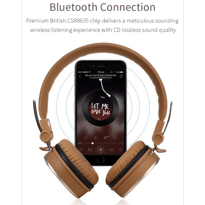 Tai nghe - Headphone Rockspace HB20