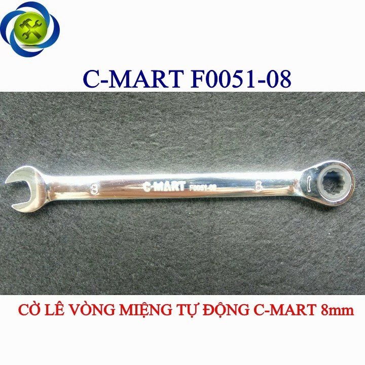 Cờ lê vòng miệng tự động c-mart f0051-08 8mm