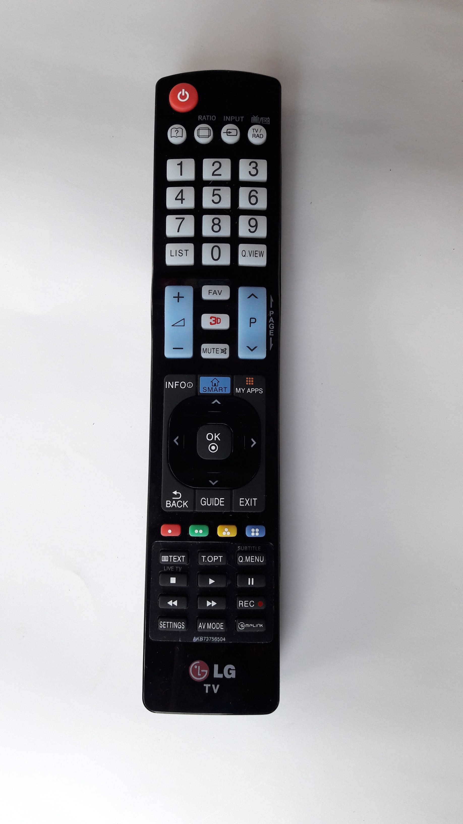 điều khiển tivi LG LCD smart (Mã SP: khiển tivi lg lcd)