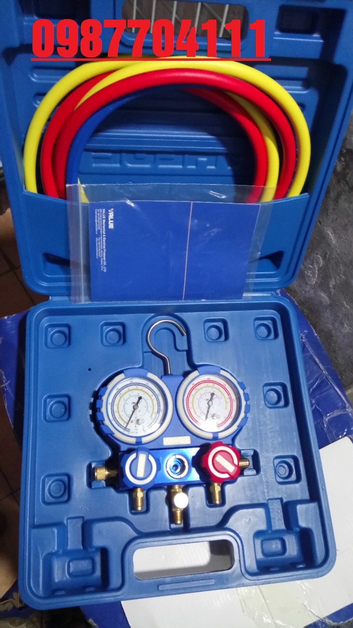 Bộ đồng hồ nạp gas lạnh value vmg-2-r410a-b