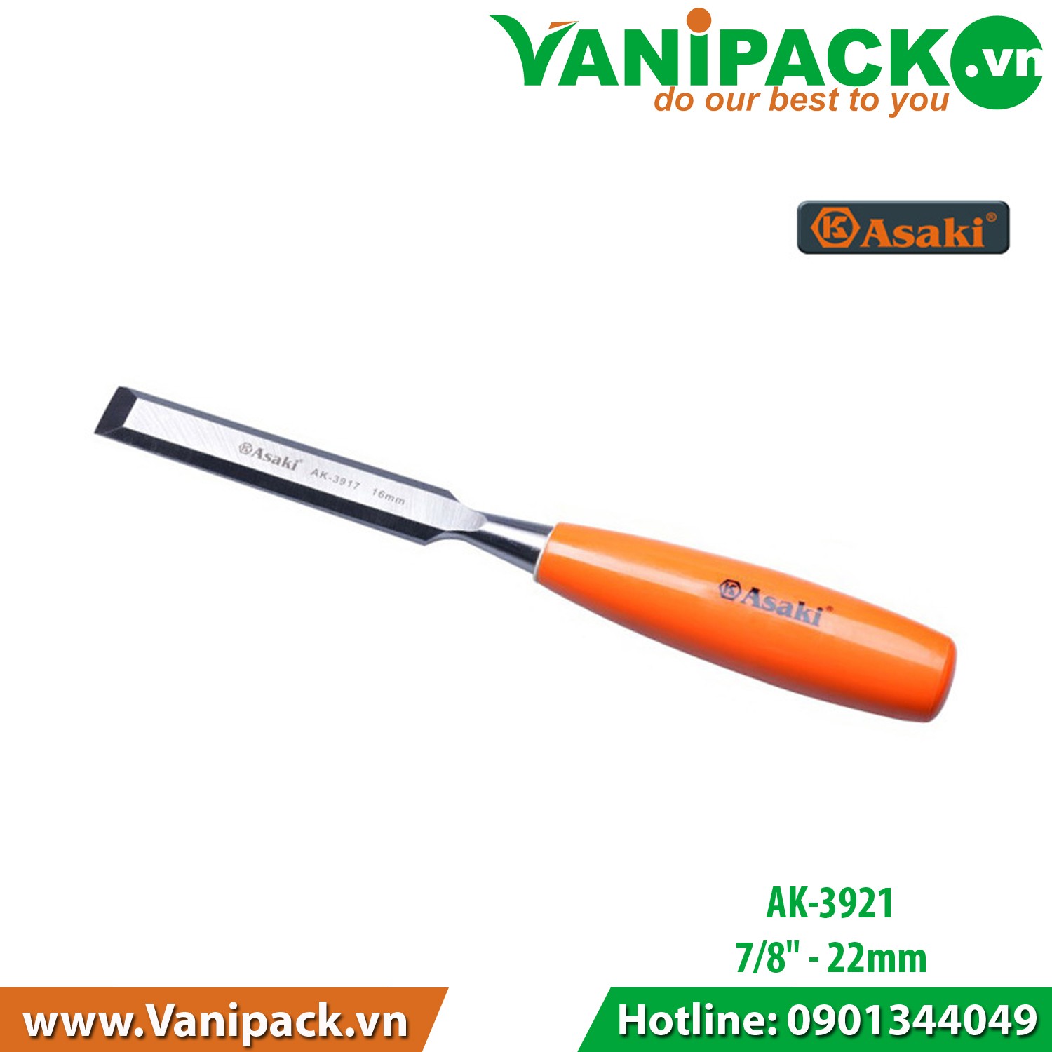 ĐỤC GỖ ASAKI AK-3921