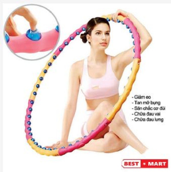Vòng lắc eo Massage Hoop bằng nhựa loại tốt - Vòng lắc eo