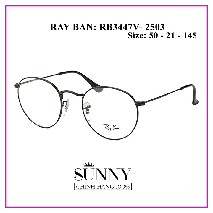 Gọng kính rayban rb3227v - 2503 - chính hãng