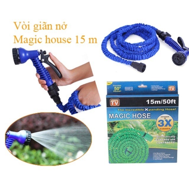 VÒI XỊT GIÃN NỞ 15M (Mã SP: 15M)