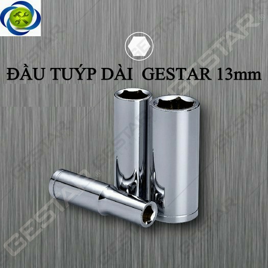 Tuýp dài gestar 296-143 13mm 1phan 4 6 cạnh