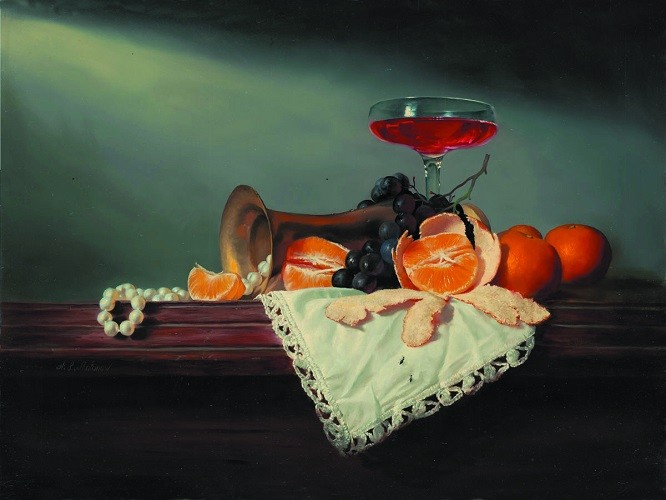 Tranh in canvas VTC LunaCV-0368 - tĩnh vật, 66 x 50 cm