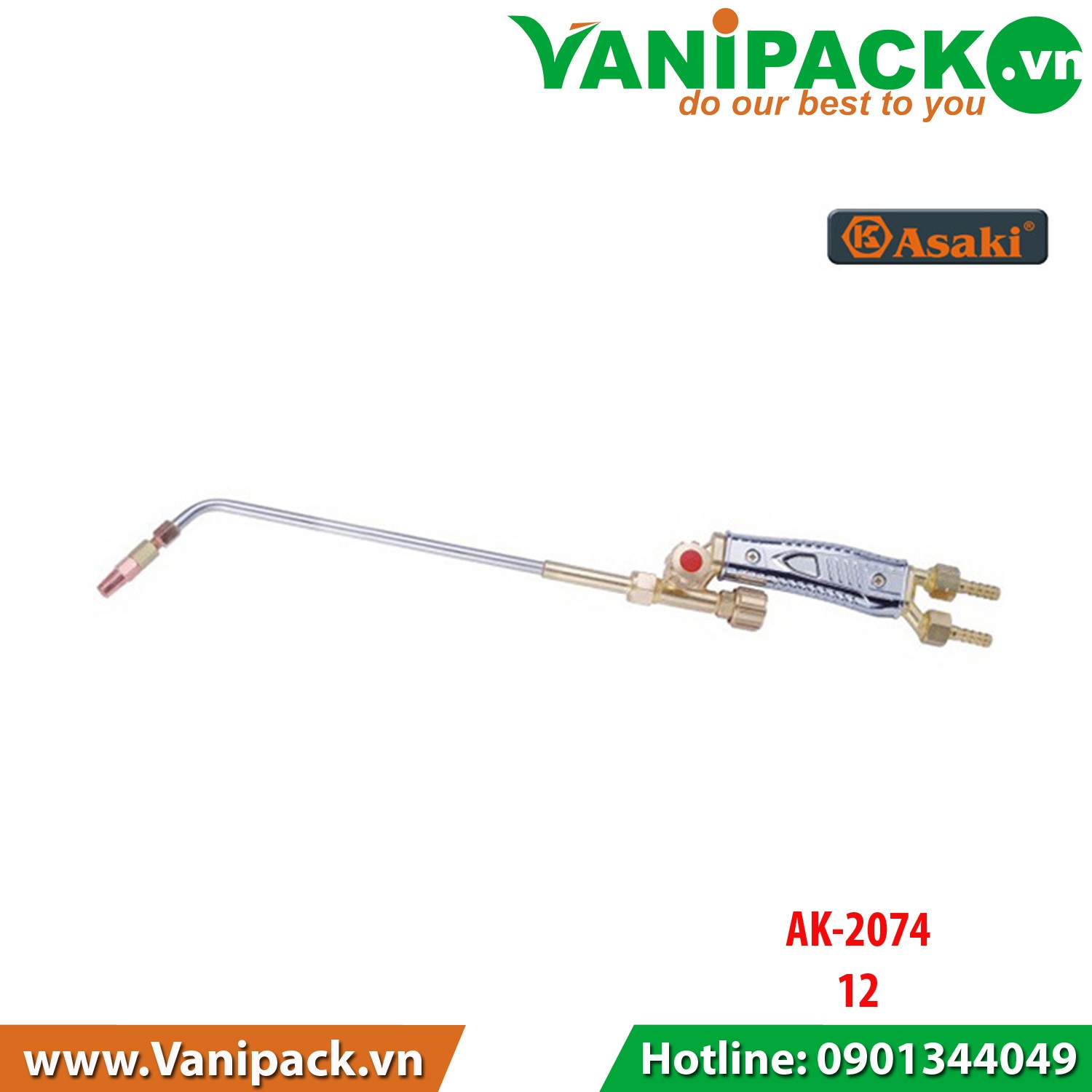 Đèn hàn cao cấp Asaki AK-2074