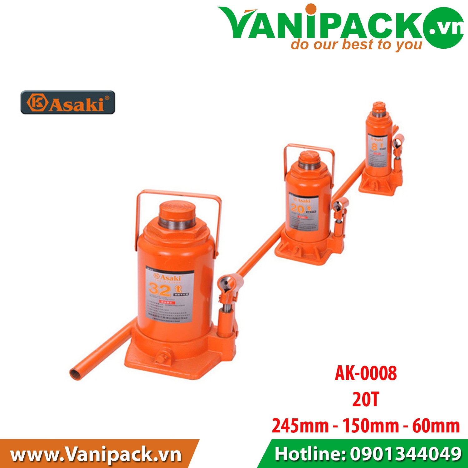 Đội cam cao cấp Asaki AK-0008