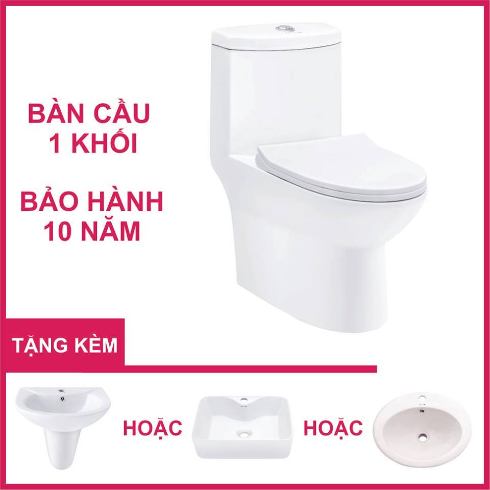 Bàn cầu 1 khối Basic BS108