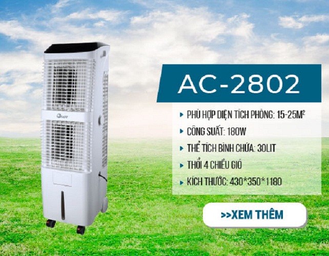 Quạt hơi nước fujie ac-2802