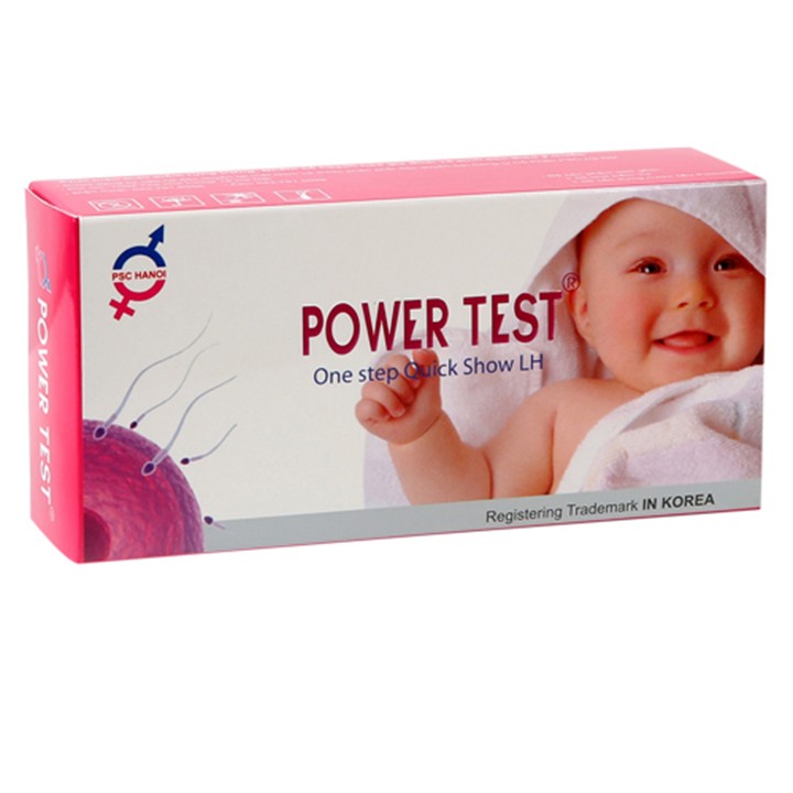 Que thử rụng trứng Powertest 5 Que