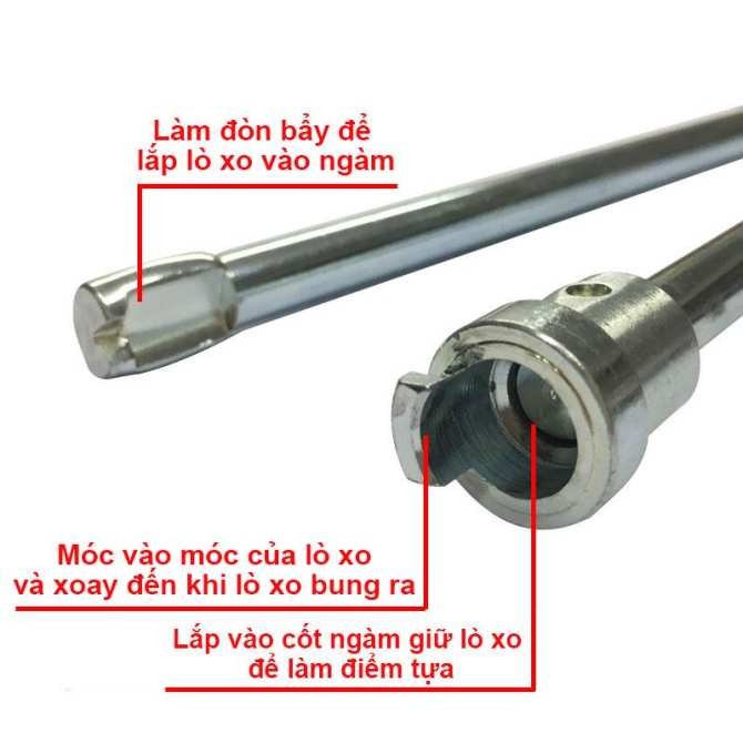 Kìm tháo và lắp lò xo bố thắng xe hơi Licota - ATE-4028
