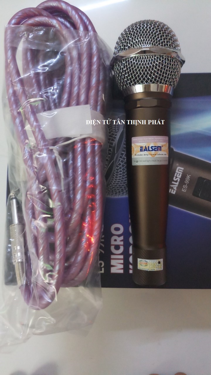 Micro karaoke có dây Ealsem ES 99K