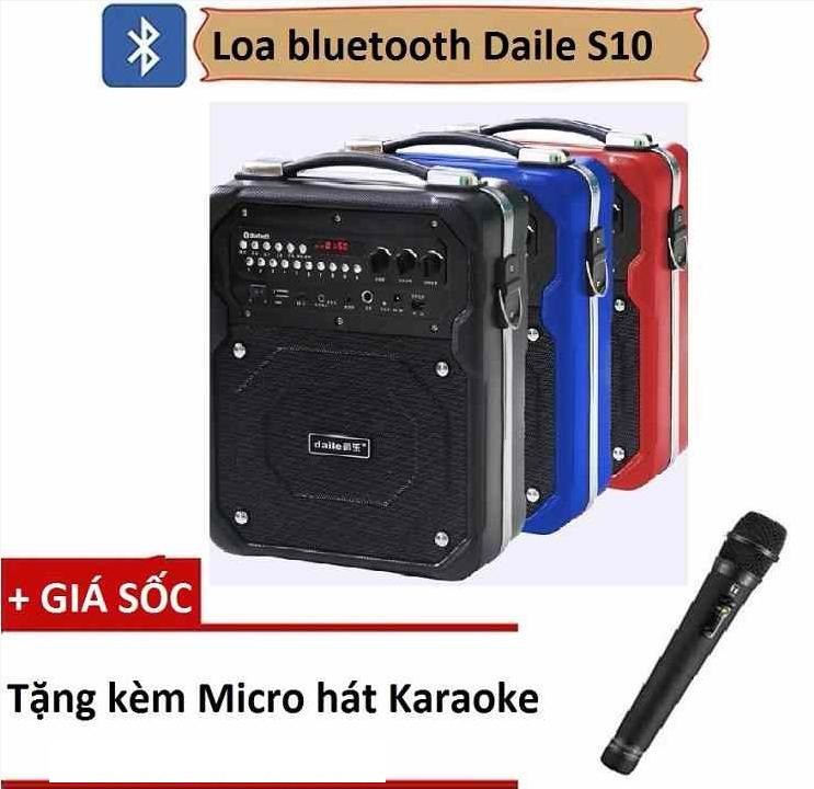 Loa kéo bluetooth đi động Daile S10