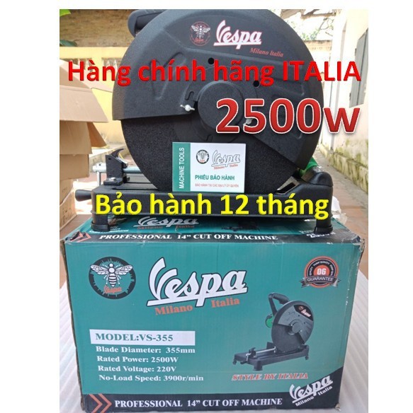 Máy cắt sắt bàn vespa 2500w _italia