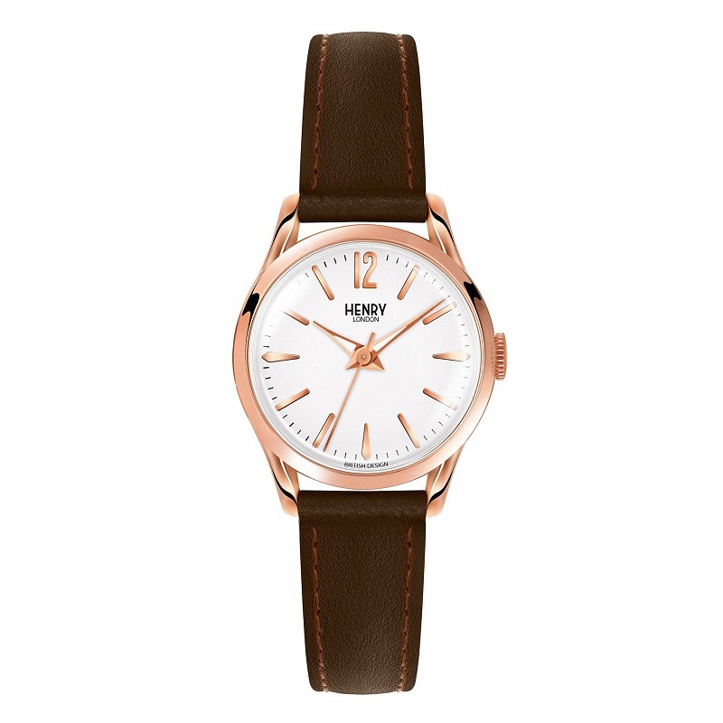 Đồng Hồ Nữ Dây Da Henry London HL25 S 0184 Richmond