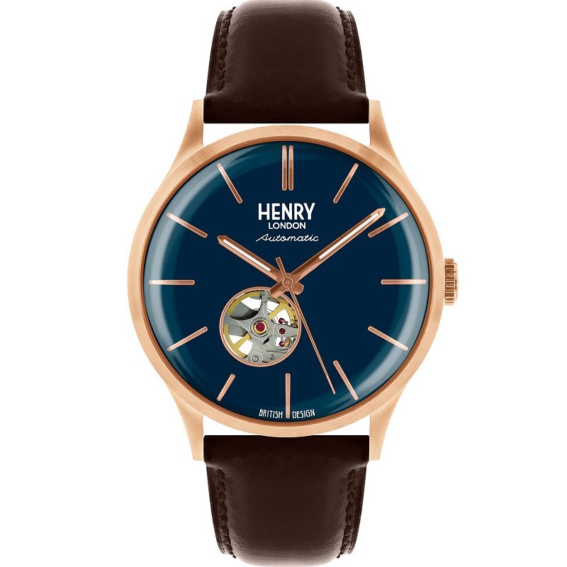 Đồng Hồ Nam Henry London HL42 AS 0278 Heritage Automatic