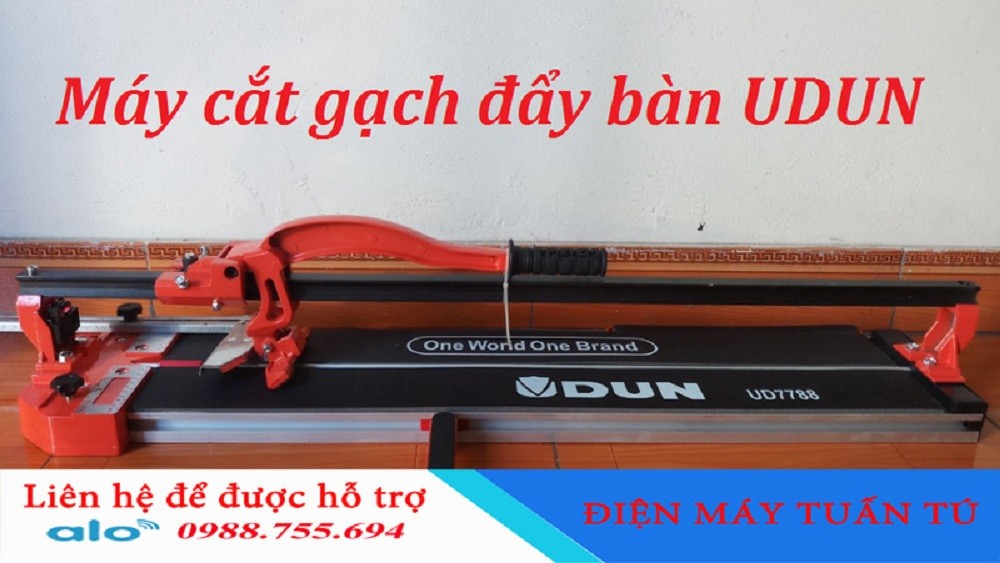 Máy cắt gạch bàn đẩy tay udun ud7788 - 80cm