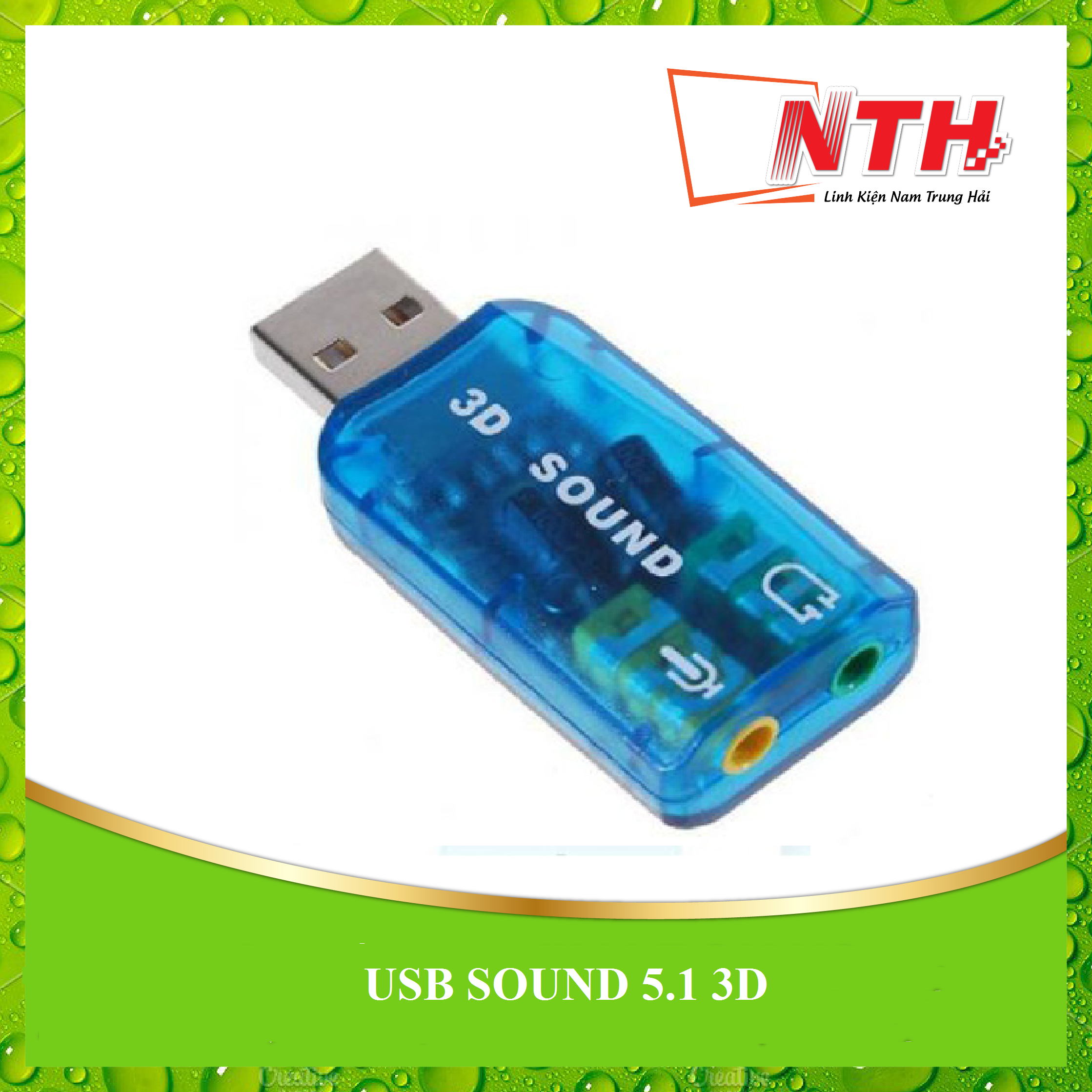 Usb ân thanh sound 5.1 3d