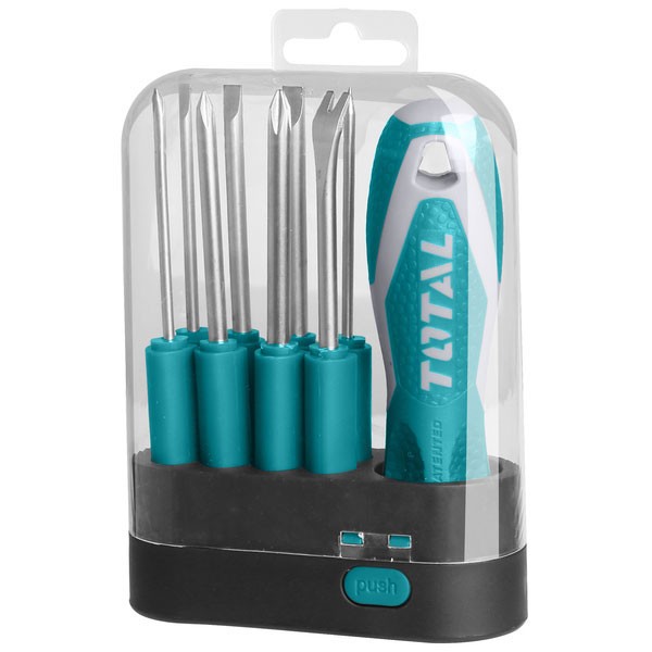Bộ đầu tuốc nơ vít tô vít 9 chi tiết total tht250906