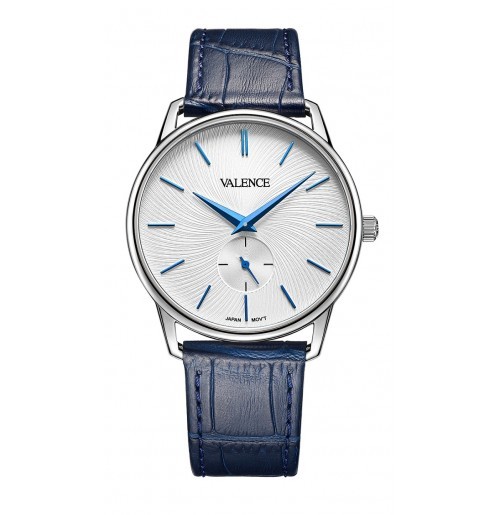 Đồng Hồ Nam Dây Da Valence VC-077MB (40mm)