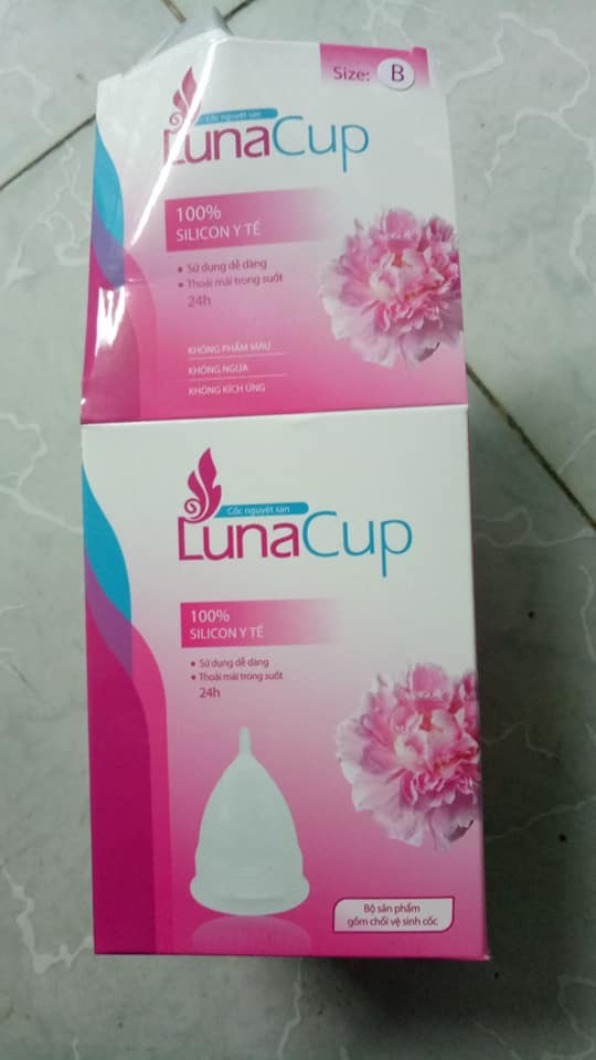 Cốc nguyệt san LunaCup hàng chuẩn hãng