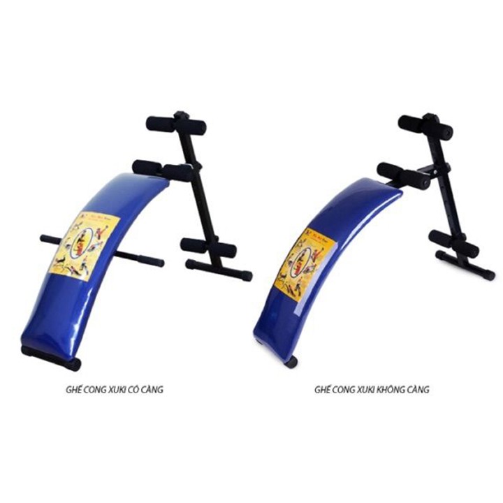 Ghế cong tập cơ bụng XUKI có càng