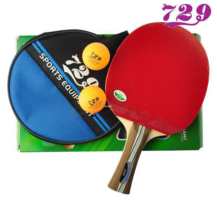 Vợt bóng bàn 729 - 2020 chính hãng tặng kèm bao vợt + 2 bóng