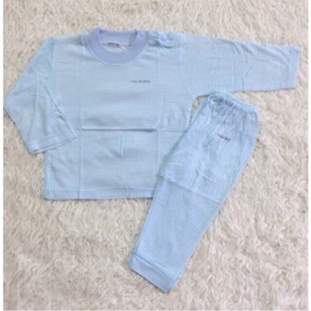 Bộ NouBaby Dài Tay Cài Vai Cho Bé Trai Và Gái Từ 0-12 Tháng Tuổi (Mã SP: BLU-473)