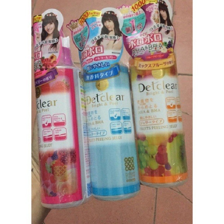 Tẩy da chết - Tẩy da chết detclear Nhật Bản 180ml (Mã SP: Tẩy da chết)