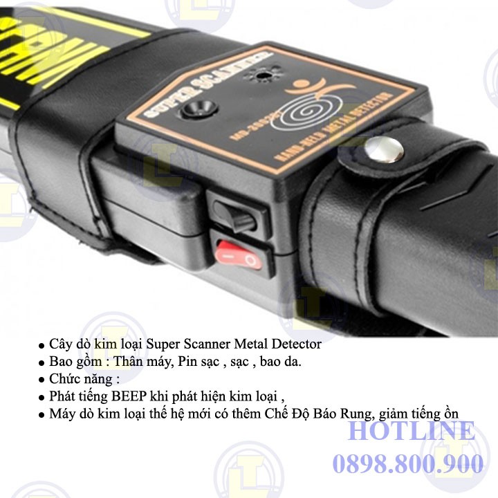 Máy dò kim loại Metal Detector MD3003