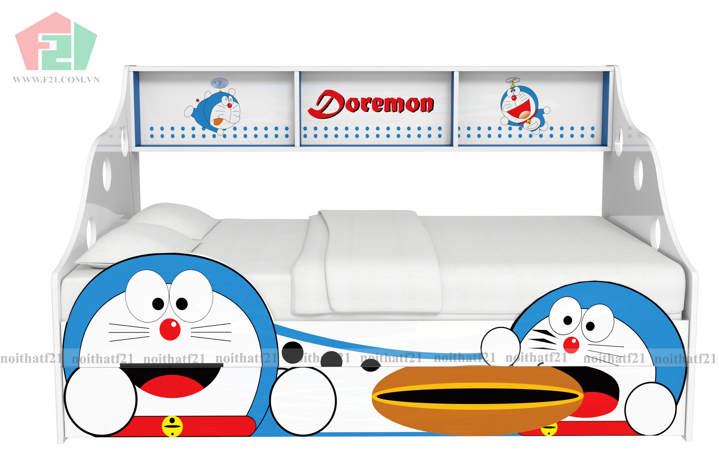 Giường tầng lùn Doreamon GL01 cho bé