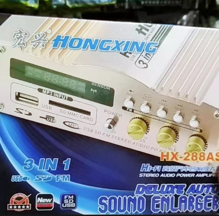 Bộ khuyếch đại âm thanh kích loa hx 288 công xuất 600w