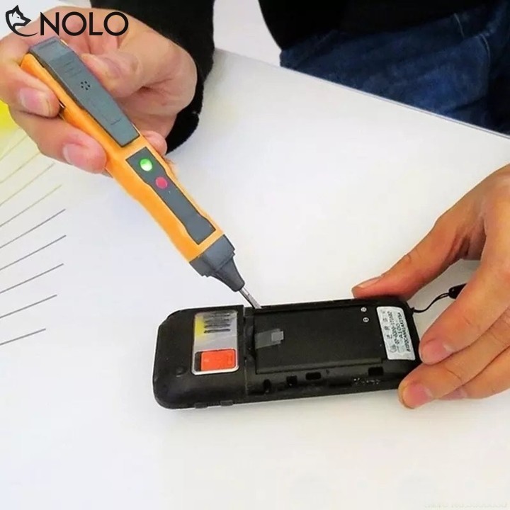 Bút Thử Điện Âm Tường AC Và DC Với Chip Cảm Biến Cực Nhạy (Mã SP: butthudienamtuong)