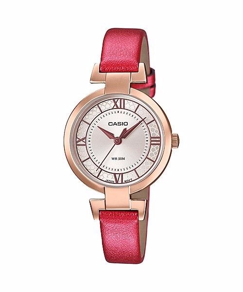 Đồng hồ nữ dây da Casio LTP-E403PL
