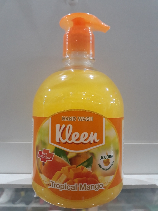 Nước rửa tay kleen hương xoài 500ml