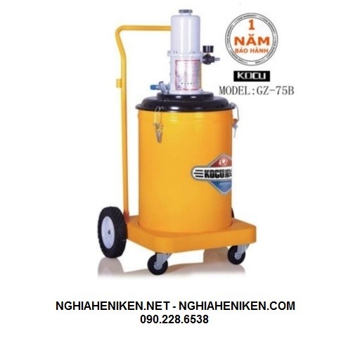 Máy bơm mỡ khí nén 45L Kocu GZ-75B