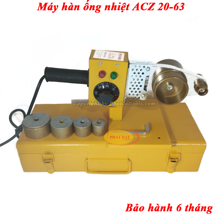 Máy hàn ống nhiệt ppr acz 20-63 800w-có điều chỉnh nhiệt độ hàn 0-300 độ
