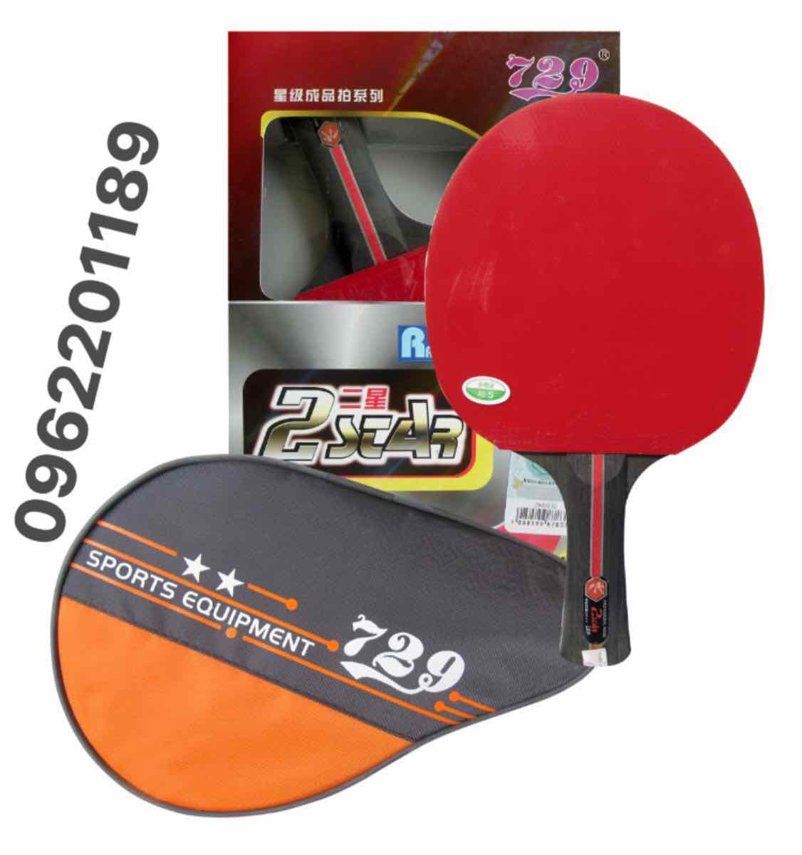Vợt bóng bàn 729 Cacbon 2 Star hàng chính hãng