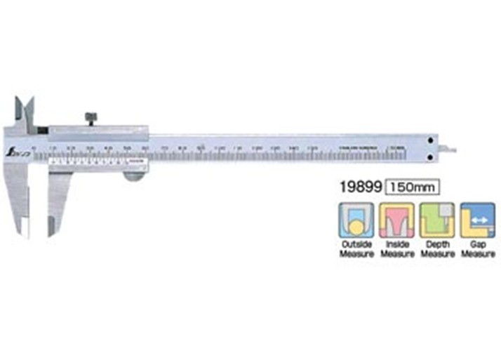 6 inch thước cặp cơ shinwa 19899
