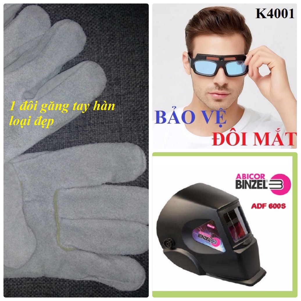 Combo mũ hàn điện tử Đức (Mã SP: COMBO33)