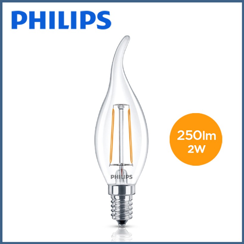 Bóng đèn LED Classic 2-25W BA35 E14 WW CL ND APR