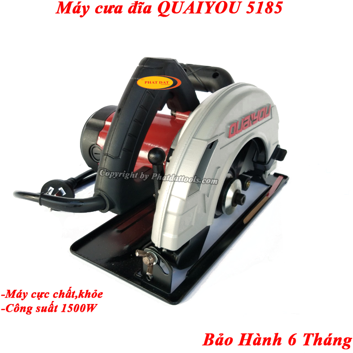 Máy cưa xẻ gỗ quaiyou qy5185-máy cưa đĩa qy5185-máy cắt gỗ-kèm lưỡi cắt d185