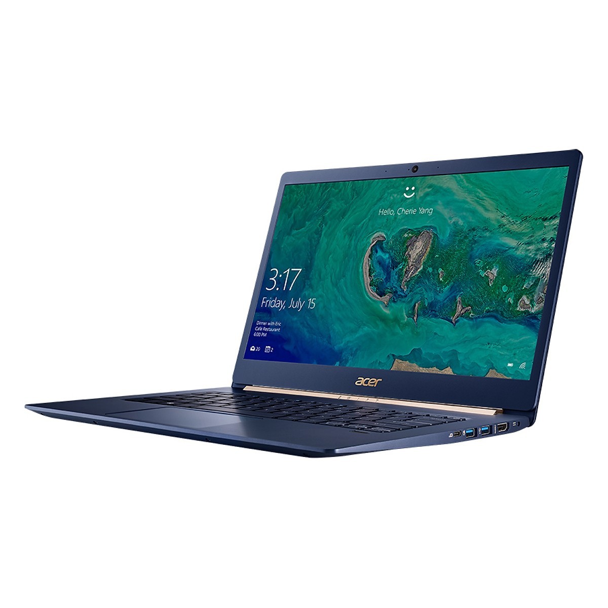 Laptop Acer Swift 5 SF514-52T-87TF NX.GTMSV.002 - Intel core i7, 8GB RAM, SSD 256GB, Intel HD Graphics, 14inch
