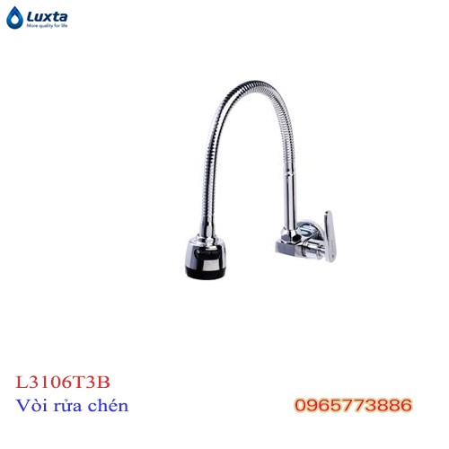 Vòi lavabo nóng lạnh Luxta L3106T3B