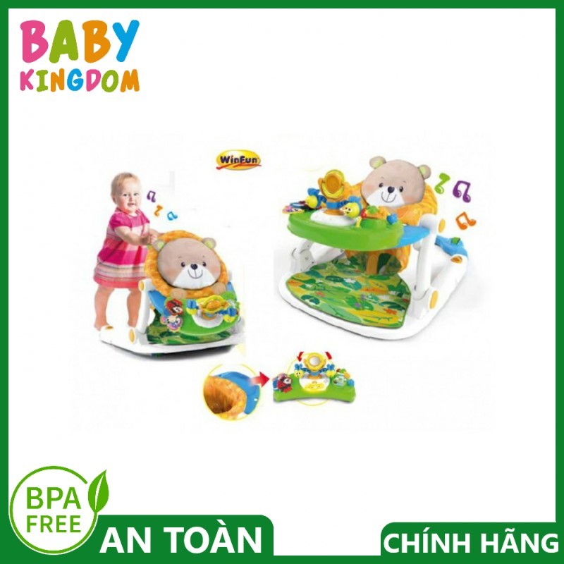Xe tập đi 2 trong 1 có nhạc Winfun 000859-NL
